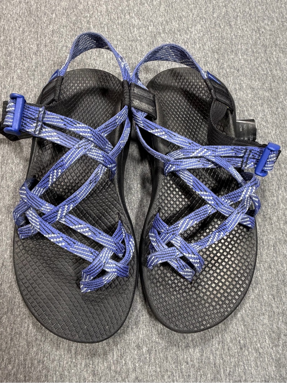Chaco Z Cloud X2 Sandals Womens Size 7W Overhaul Blue Strappy Outdoors - Picture 2 of 6